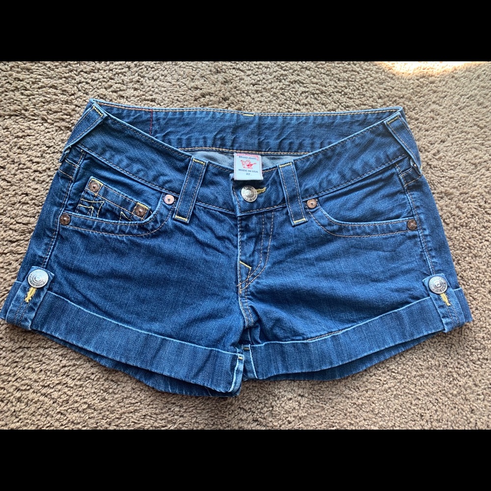 True Religion Jean Shorts